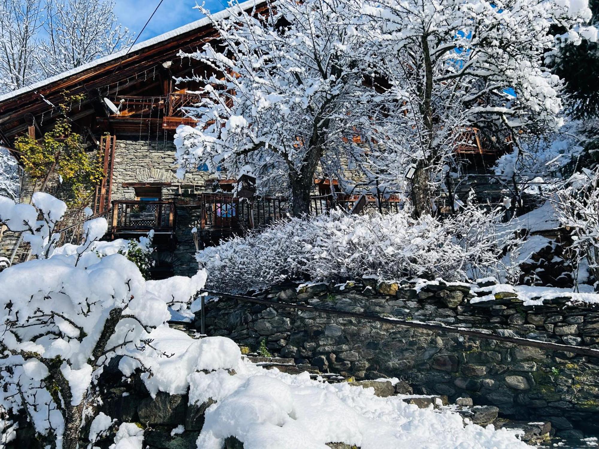 Bed and Breakfast La Ferme D'Angele Бур-Сен-Морис Экстерьер фото